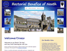 Tablet Screenshot of parishofneath.org
